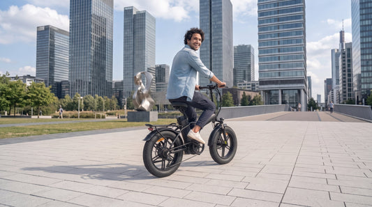 INDIGO Y01 Folding Fat-Tire E-Bike: Built for City Rides, Weekend Trips and Everyday Freedom