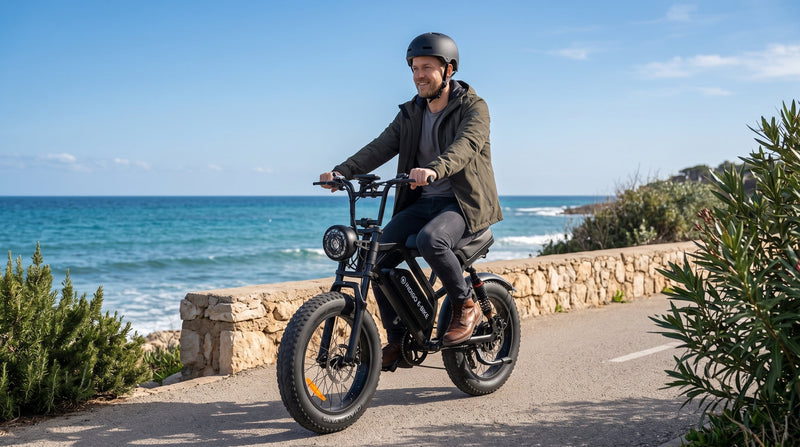 INDIGO Y20 Fat Tire E-Bike: 250W Motor, 960Wh Battery & Smart NFC Display