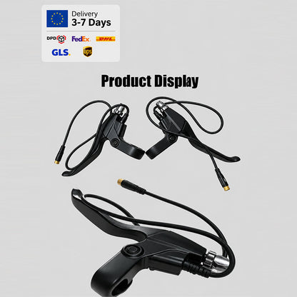 Bafang Electric Bike Brake Lever with Cutoff Switch, Aluminum Alloy E-Bike Brake Handle, Fits 31mm Handlebar for Electric Bicycle & Scooter