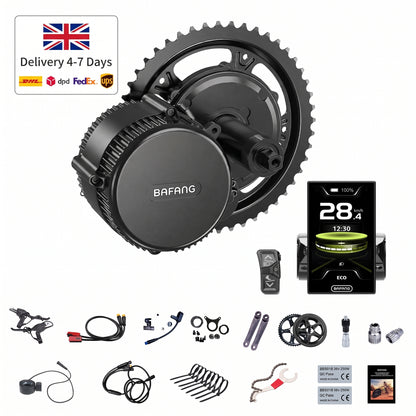 BAFANG BBS CAN 36V 250W Mid Drive Kit with C010/C101/KD1286 Display