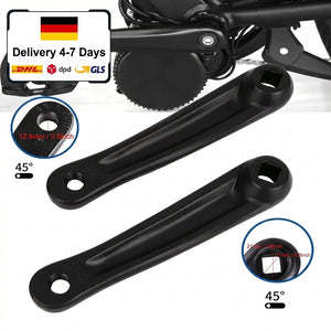 E-Bike Crank Arm Pedal Set 45° Square for BAFANG M300 M400