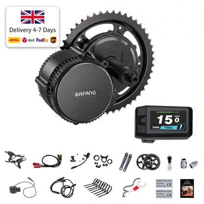 BAFANG BBS CAN 48V 750W Mid Drive E-Bike Kit with KD1286 Display