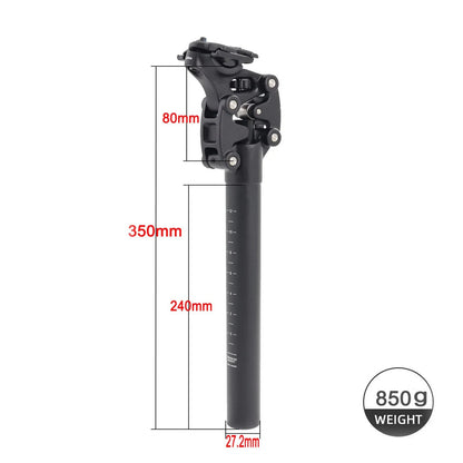 SP-S4 Suspension Seatpost 27.2/30.9/31.6mm 350mm 50mm Travel Adjustable