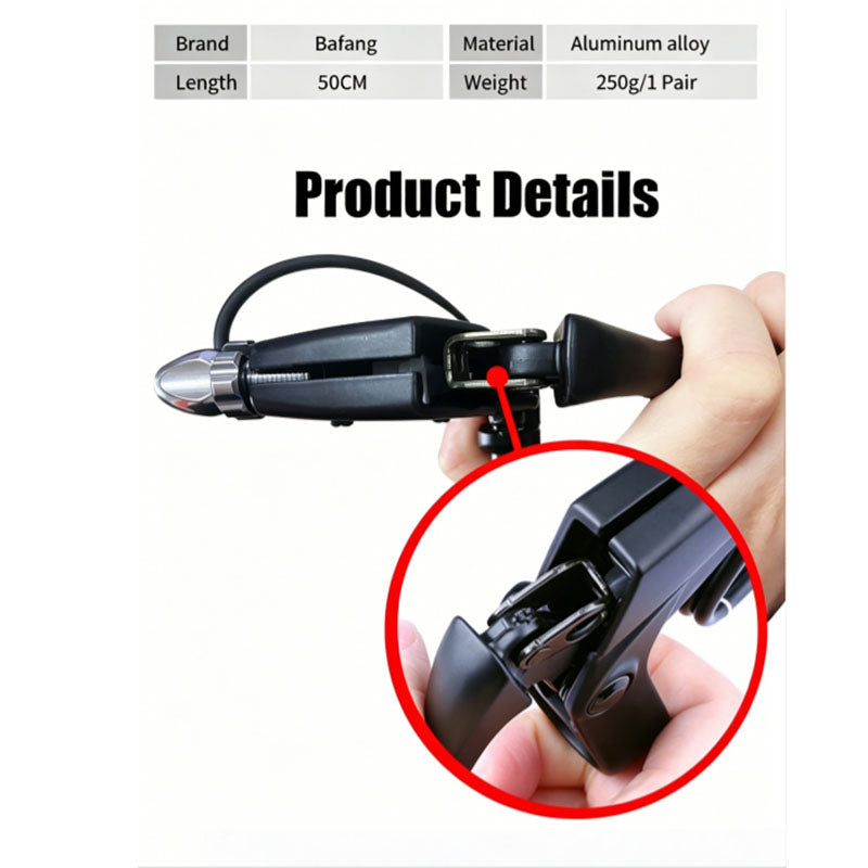 Bafang Electric Bike Brake Lever with Cutoff Switch, Aluminum Alloy E-Bike Brake Handle, Fits 31mm Handlebar for Electric Bicycle & Scooter