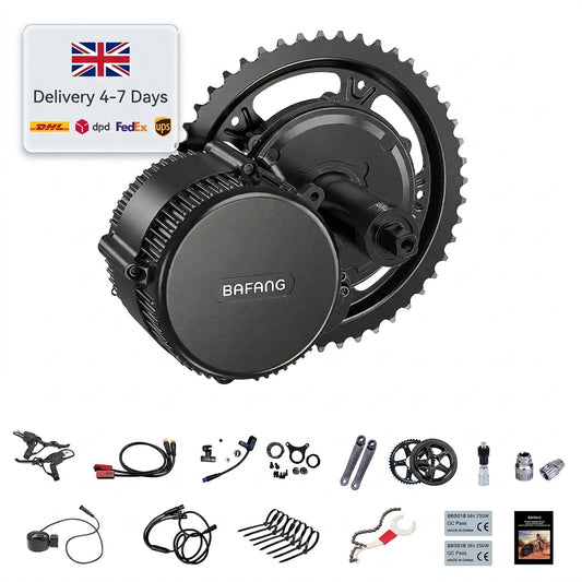 BAFANG 36V 250W 44T CAN Mid Drive Motor Kit with Brake