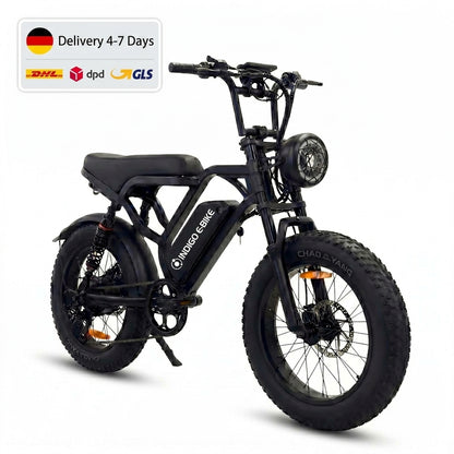 【Custom】INGIMO Y20 Fat Tire Electric Bike – 500W Motor, 48V 20Ah Battery