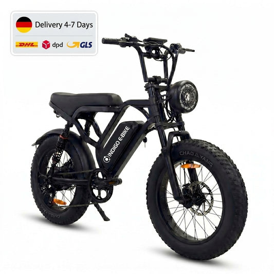 【Custom】INGIMO Y20 Fat Tire Electric Bike – 500W Motor, 48V 20Ah Battery