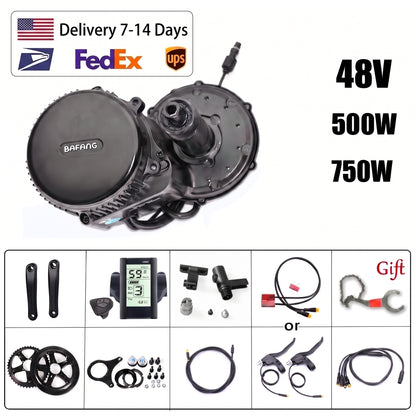 BAFANG BBS UART 48V 500W/750W Kit 68mm C965/750C-BLE/860C 44T