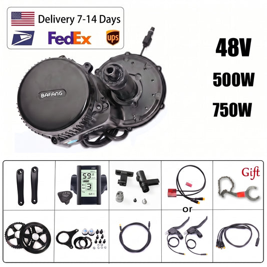 BAFANG BBS UART 48V 500W/750W Kit 68mm C965/750C-BLE/860C 44T