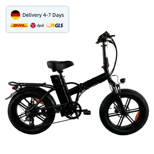 【Custom】INGIMO Y01 20×4.0 Folding Fat E-Bike 48V 20Ah 500W 7-Speed