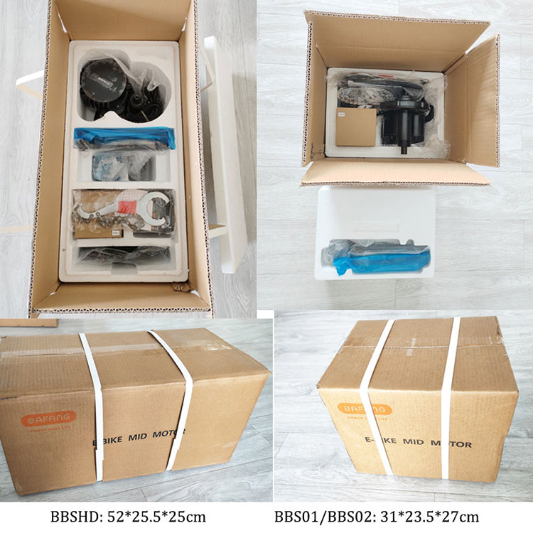 BAFANG BBS01B UART 36V 250W Mid Drive Kit C18 68mm BB 44T