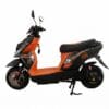 sport electric scooter side view