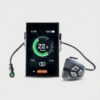 Bafang DPC18 color LCD display on ebike handlebar