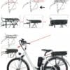 rear rack battery installation effect