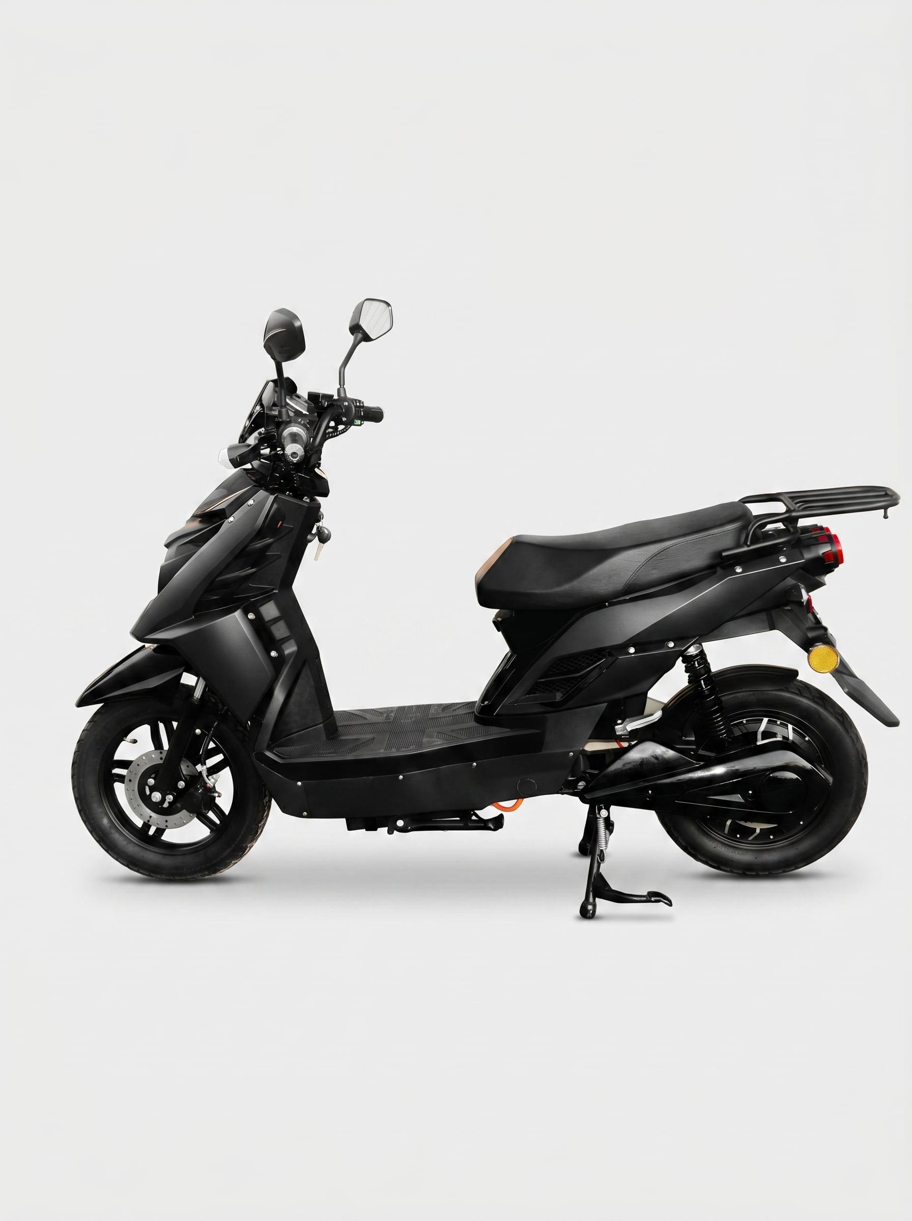 48V commuter electric moped side view
