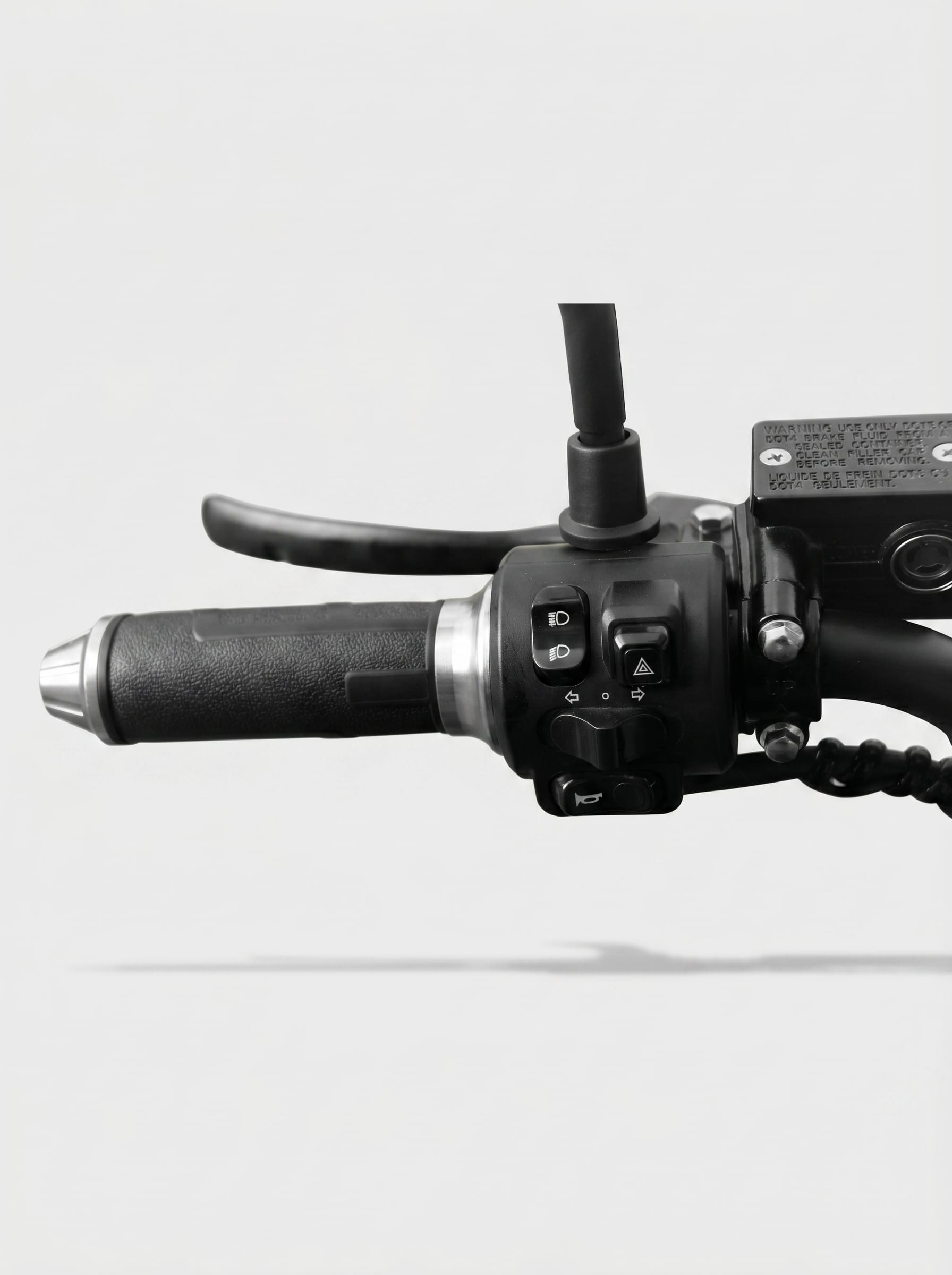 Left-turn handle of the electric scooter