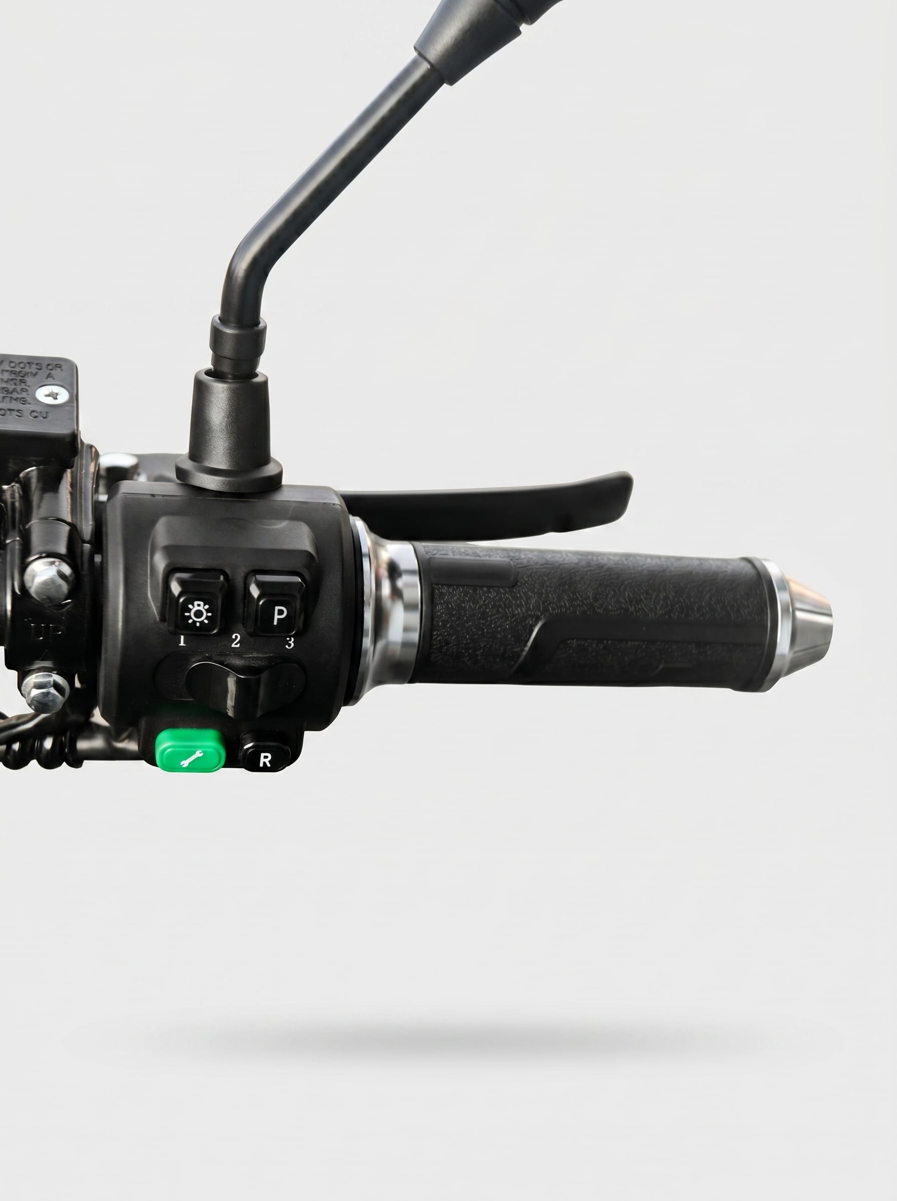 Right-turn handle of the electric scooter
