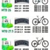 Cyclami brand logo for MTB bicycle inner tubes, mountain bike tire replacement parts