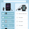 Advantages of our color ebike display vs old black-white screen, turn signal, brightness adjust, IP66 waterproof