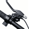 Real installation effect of Bafang aluminum brake lever on electric bike handlebar, complete vehicle display