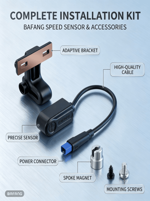G4.3 4Pin CAN Bus Speed Sensor Compatible with Bafang BBS Series E-Bike Solve Error Code 21 - Image 4