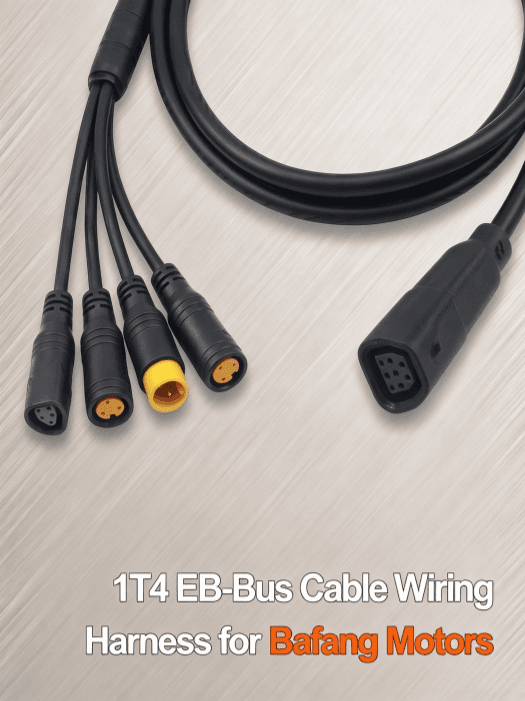 1200mm 1T4 CAN Bus Harness Cable for Bafang Mid Drive Motor - Image 5