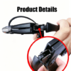 Product details sheet for Bafang ebike brake lever, brand, aluminum alloy material, length 50cm, weight 250g per pair