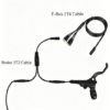 Connection diagram of SS01 shift sensor matched with 1T4 & 1T2 cables for electric bike assembly