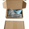 Retail packaging box of Bafang aluminum ebike brake handle set, bubble wrap protection inside carton