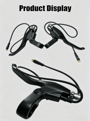 Bafang aluminum alloy ebike brake lever set with cut-off cable, 1 pair electric bicycle brake handle for e-bike,