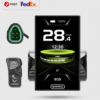DPC010 LCD dashboard with control switch and 5 pin CAN connector, electric bike speed meter screen for Bafang mid drive motor system