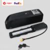 Hailong down tube lockable ebike lithium battery 48V, Canada FedEx 5-14 day delivery