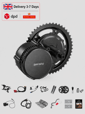 BAFANG BBS01B/BBS02B/BBSHD 250W mid drive ebike conversion kit full set, UK 3-7 day delivery DPD Royal Mail